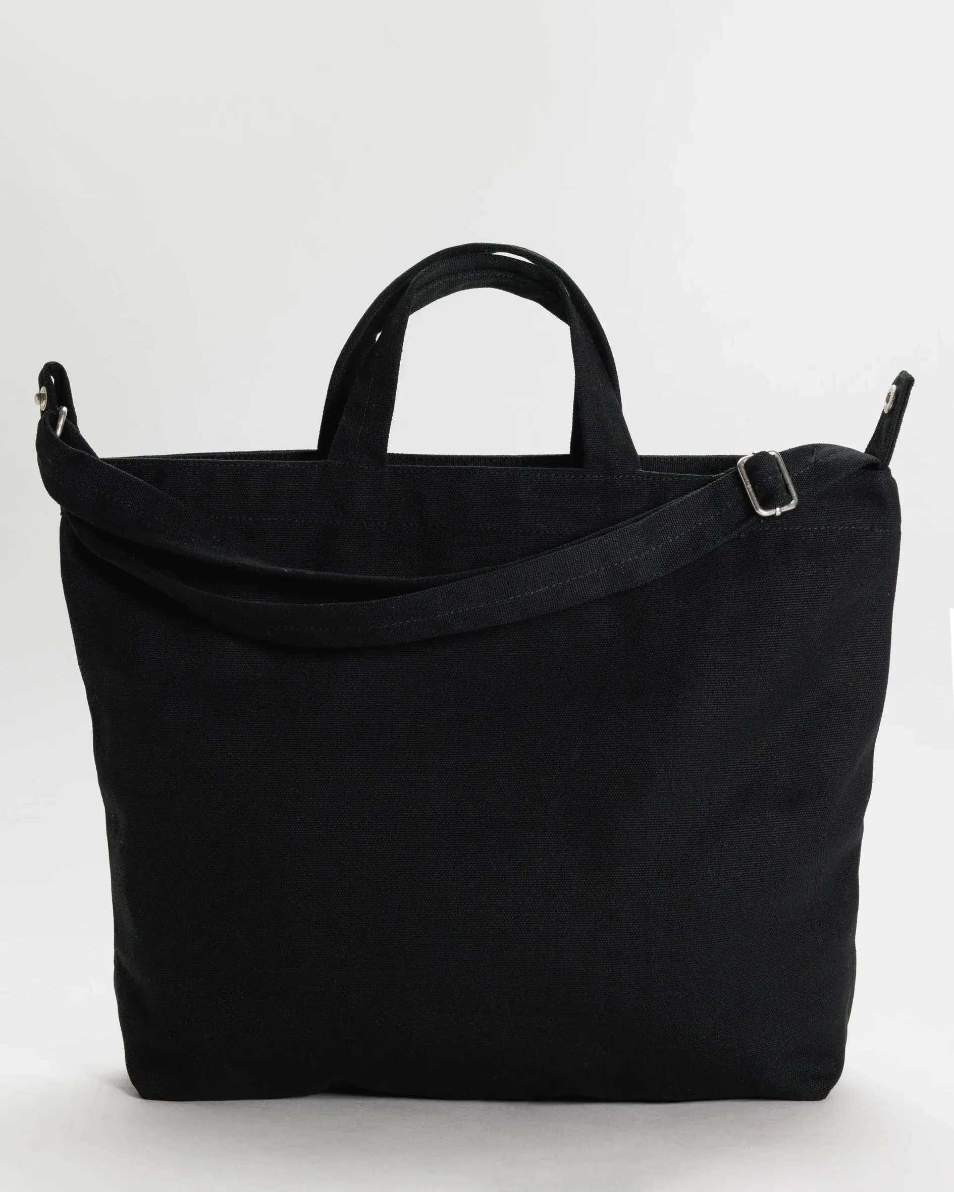 Duck Bag with Zip in Black