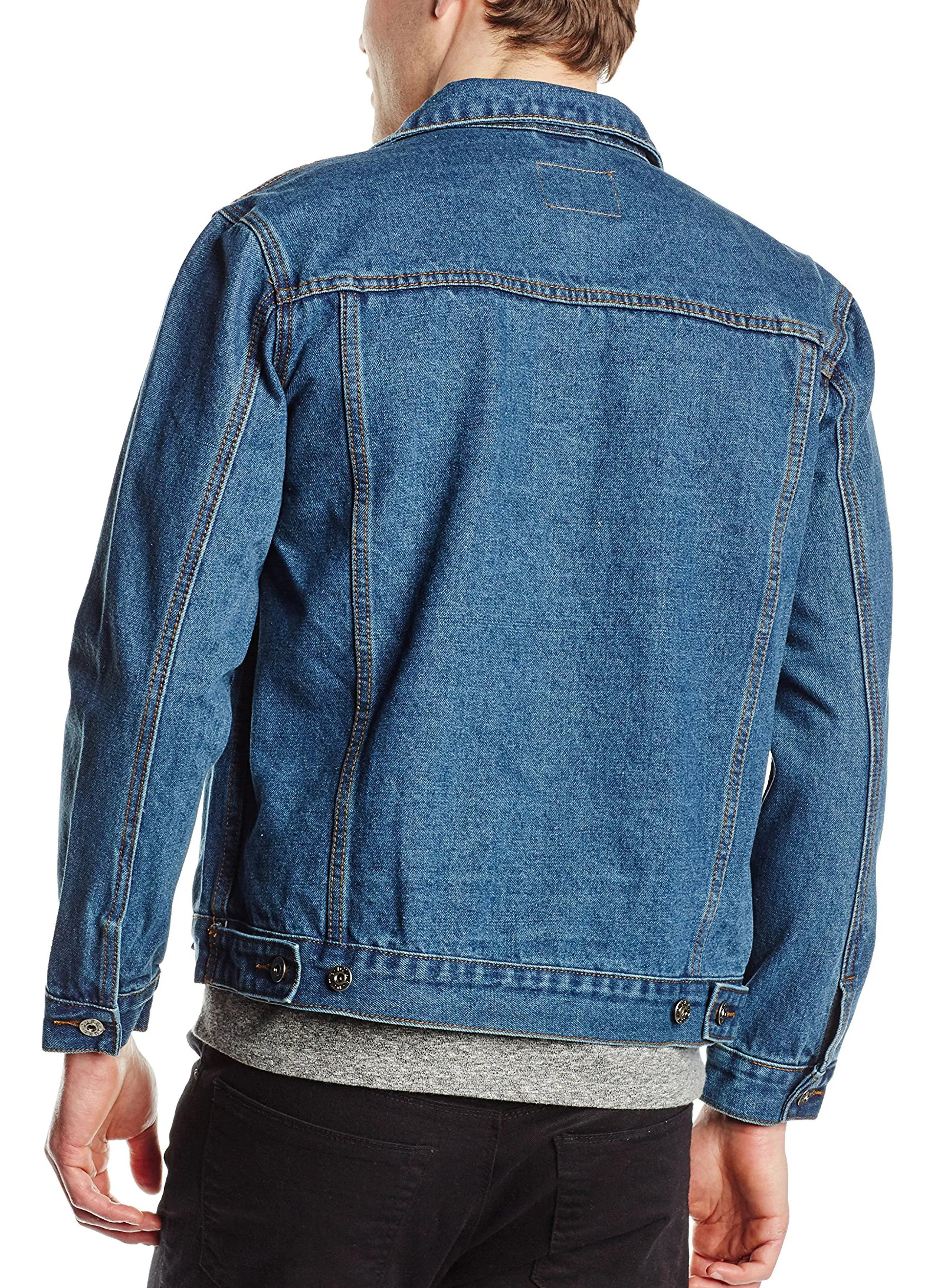 Blue Stonewash Duke Western Denim Trucker Jacket