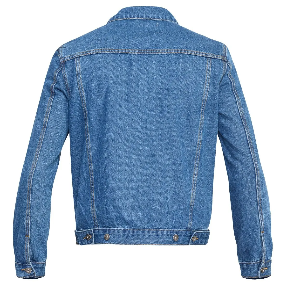 Blue Stonewash Duke Western Denim Trucker Jacket