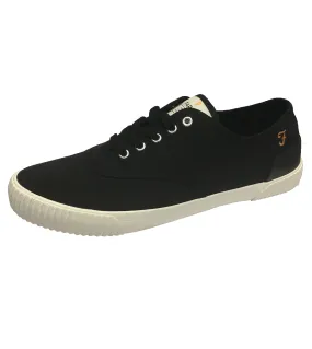 Farah Canvas Low Blink Shoes in Black