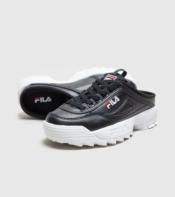 Fila Disruptor II Black Mule Sneaker