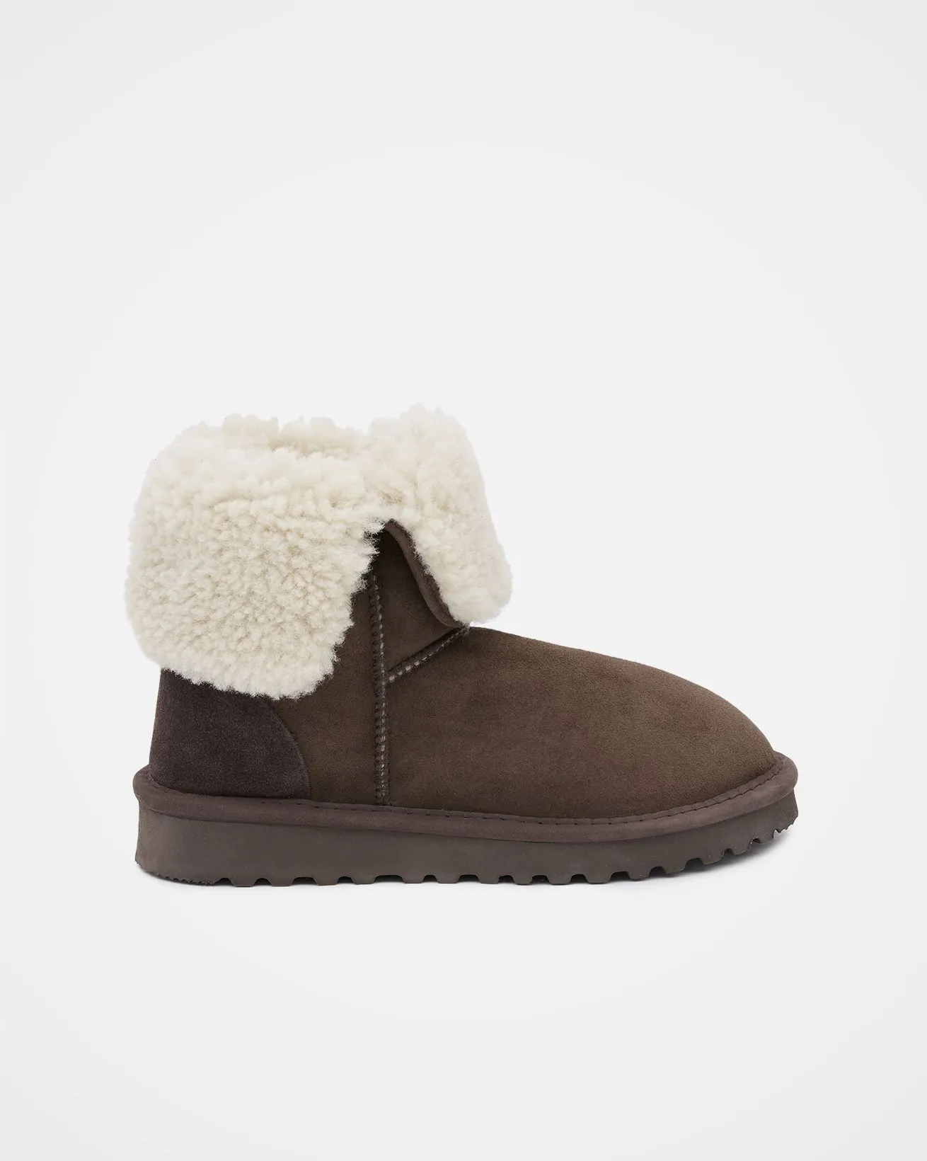 Fold Down Sheepskin Boots