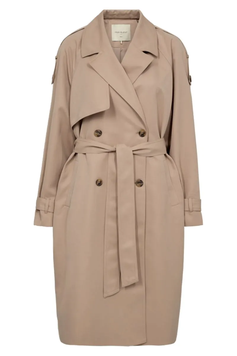 Freequent Ottie Jacket in Simply Taupe - Shop Now