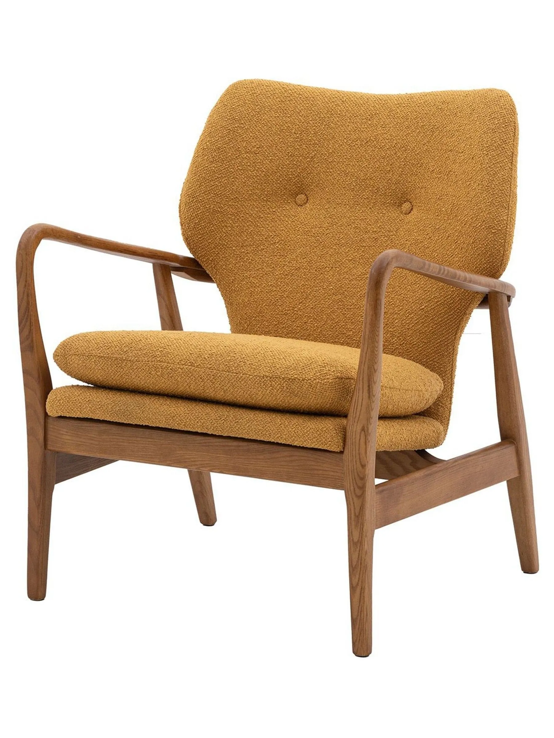 Gallery Home Yellow Jerry Armchair