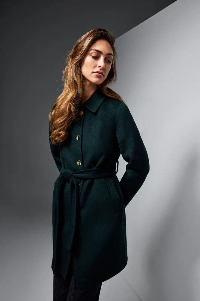 Green Wool Remi Coat