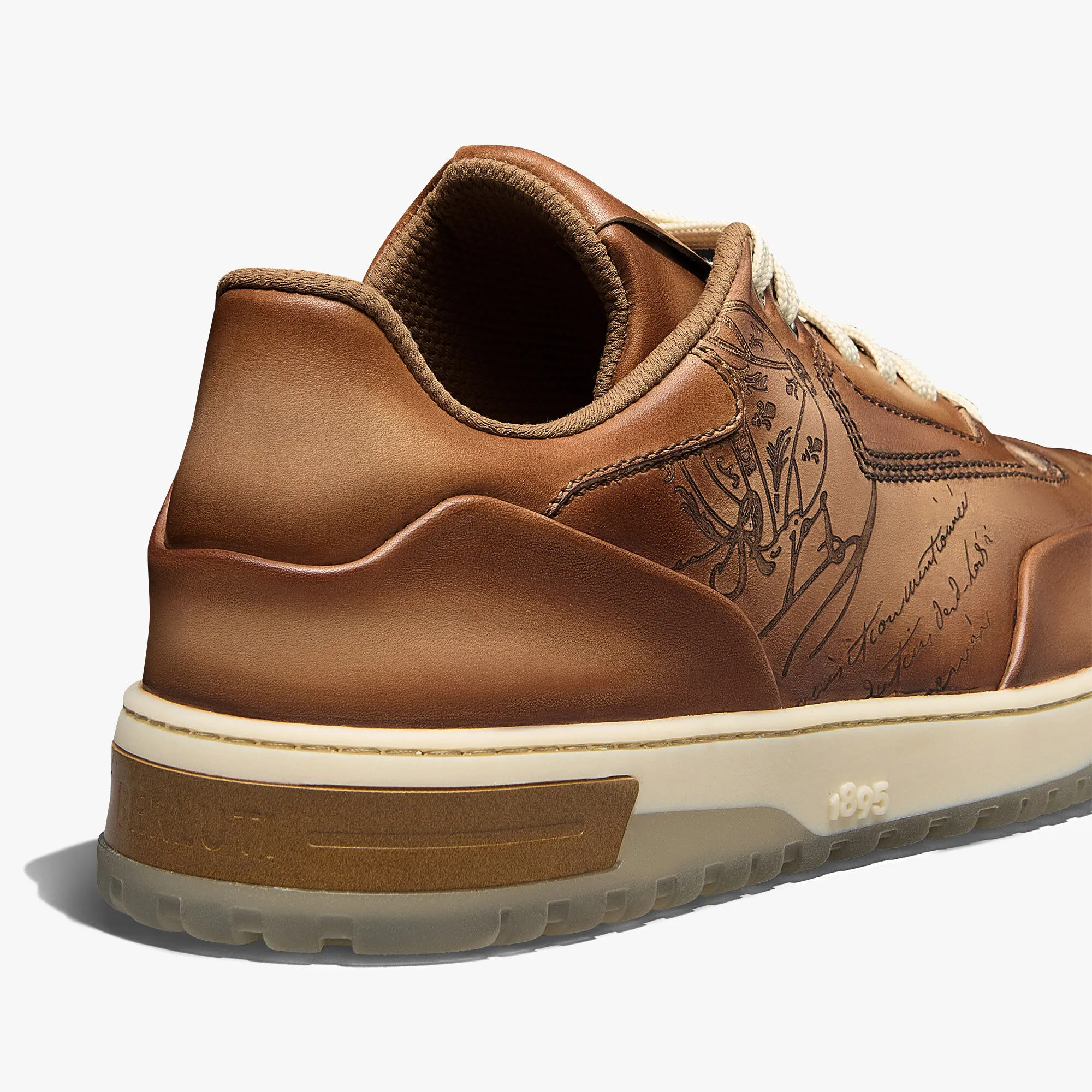 High-Quality Calf Leather Sneaker: Playoff Scritto Venezia