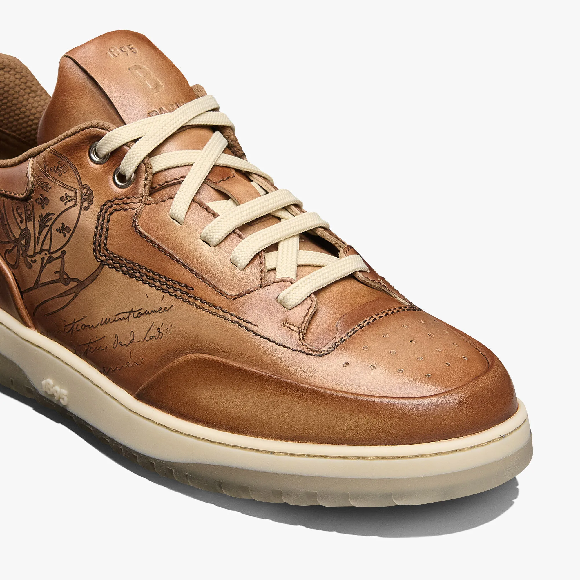 High-Quality Calf Leather Sneaker: Playoff Scritto Venezia