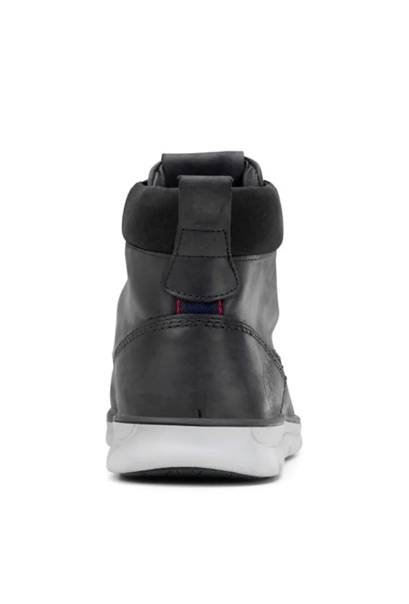 Jack & Jones Anthracite Leather Boots