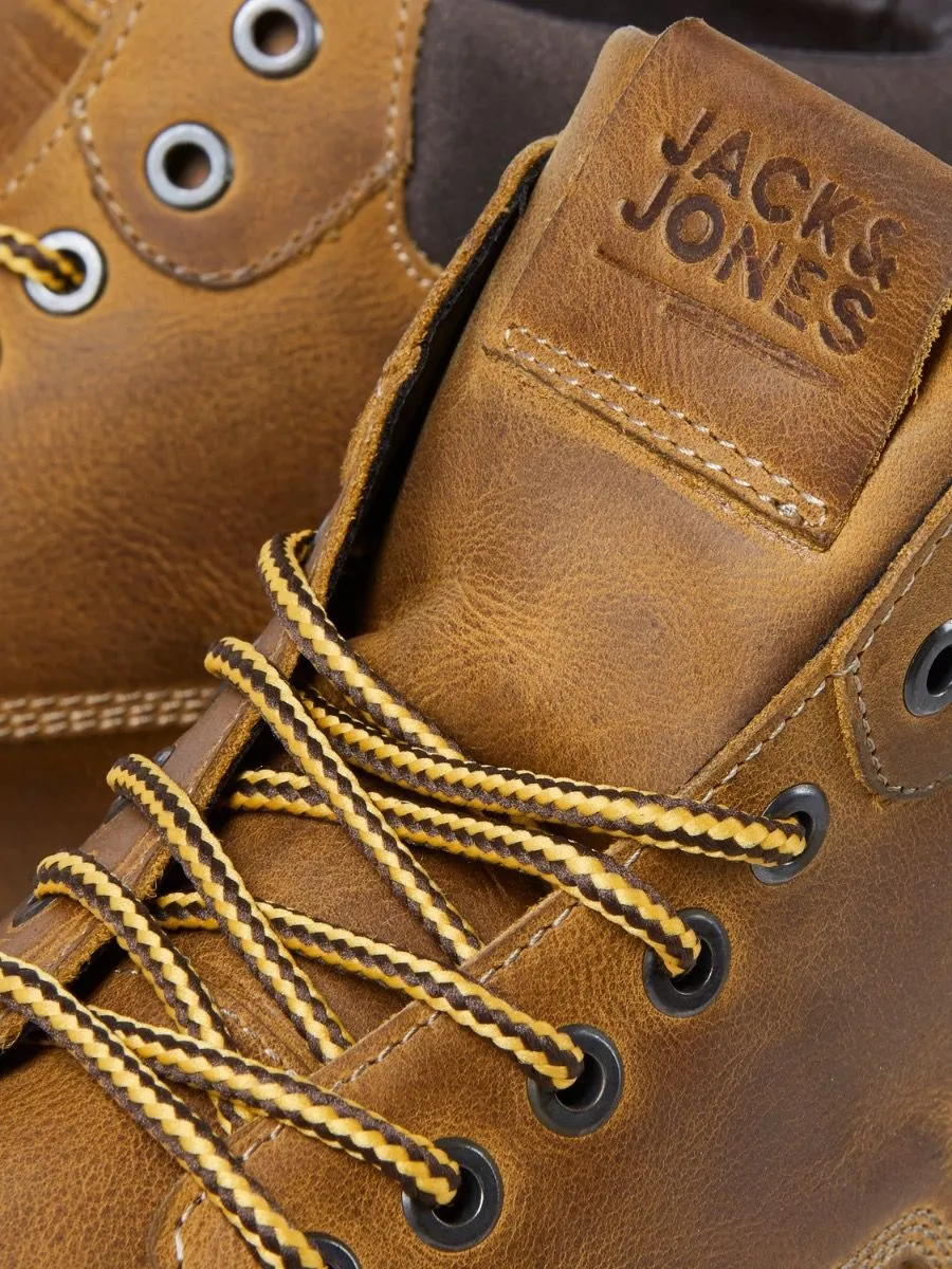 Jack & Jones Honey Leather Boots