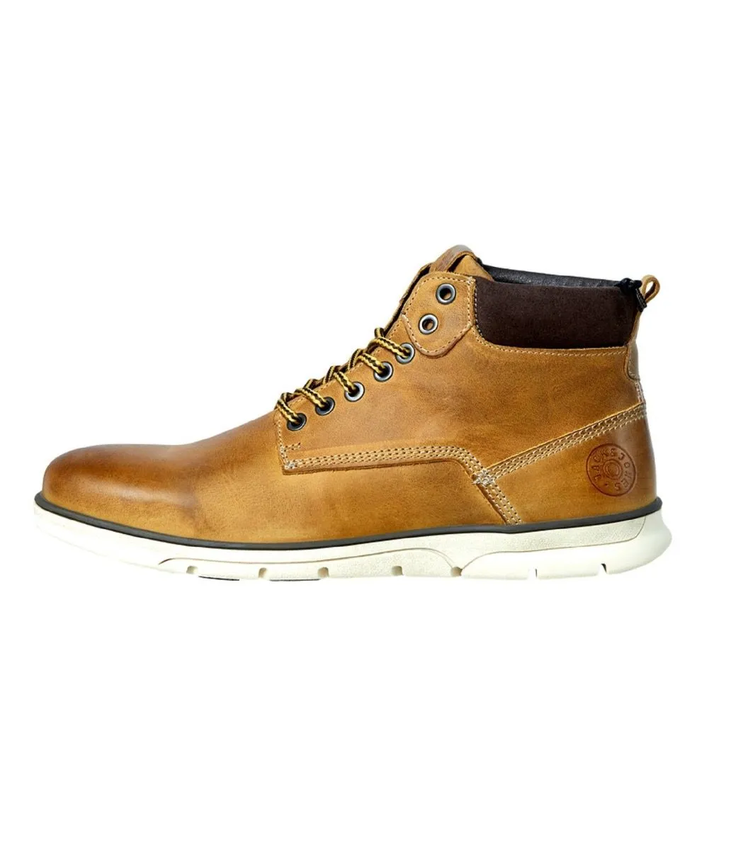 Jack & Jones Honey Leather Boots