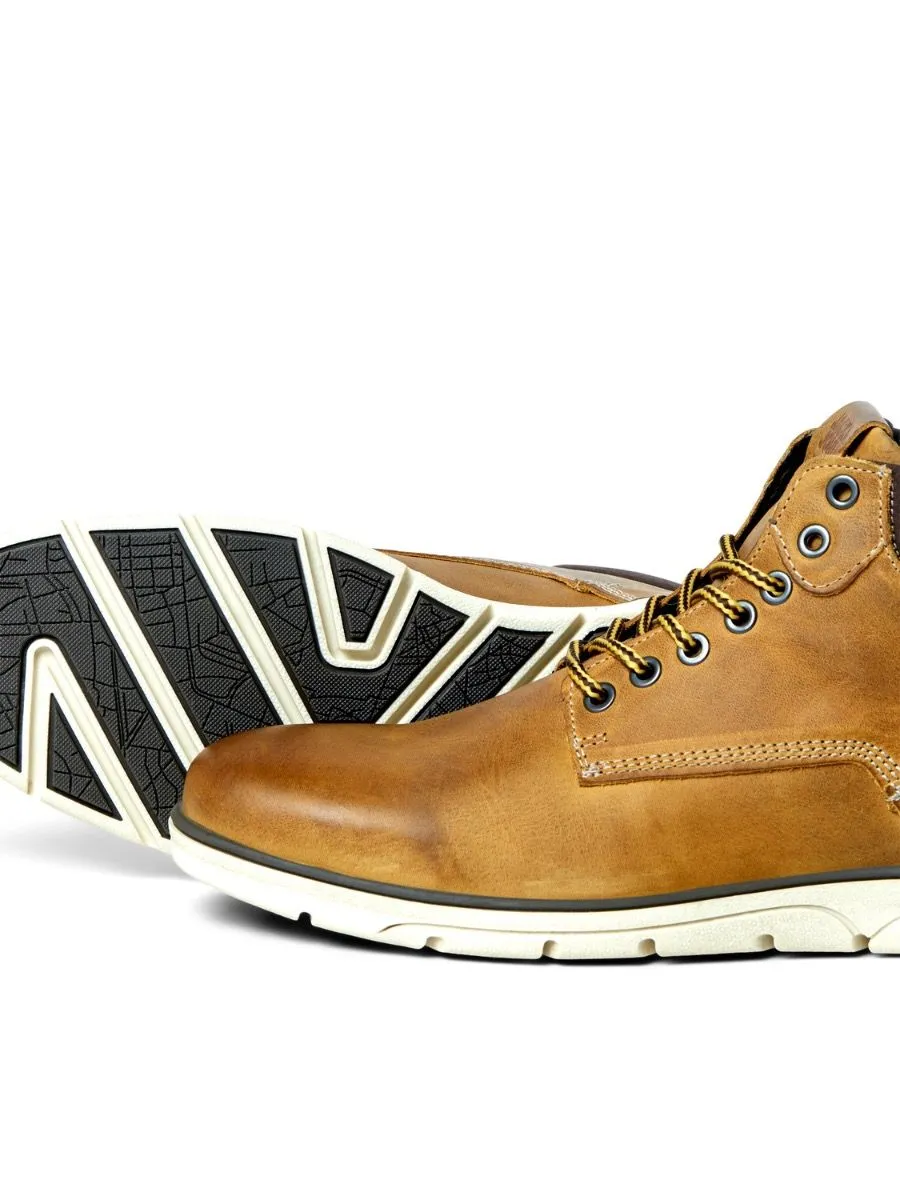 Jack & Jones Honey Leather Boots