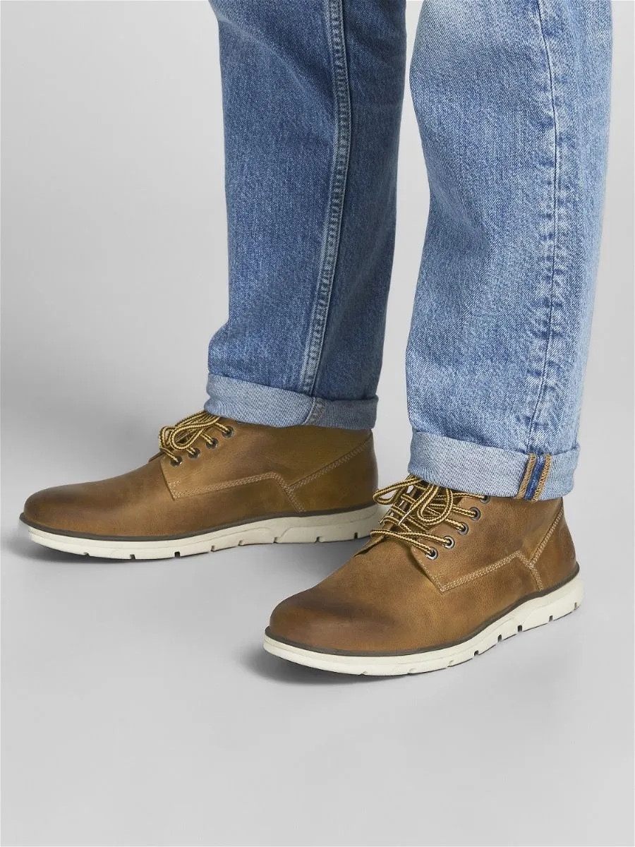 Jack & Jones Honey Leather Boots