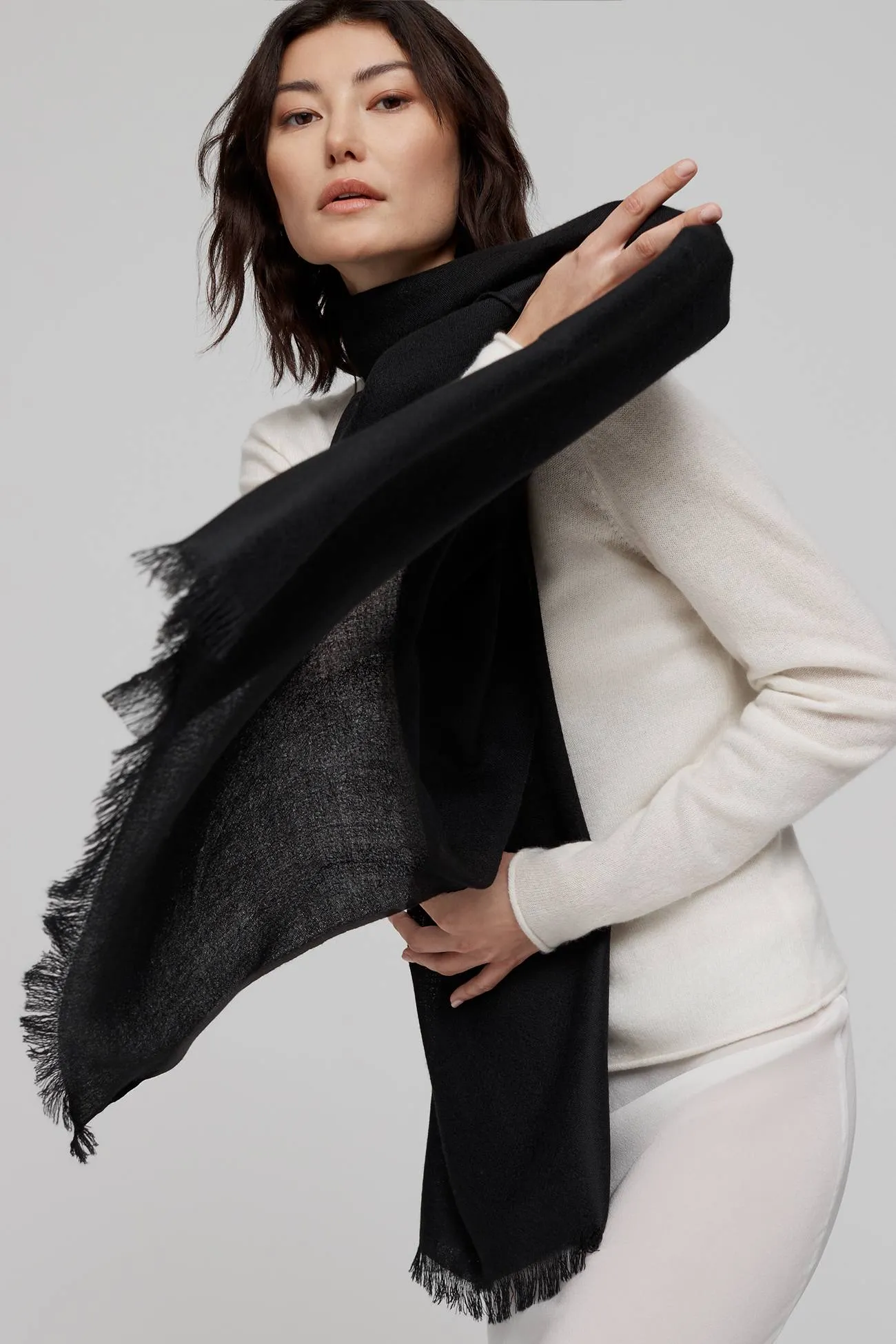 Jones cashmere scarf - high-quality luxury accessory