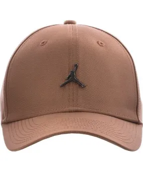 Jordan Rise Cap Structured Curved Bill Metal Jumpman Strapback