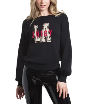 Juicy Couture Women's Varsity Jacquard Pullover