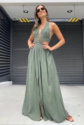 Khaki Artemis Dress