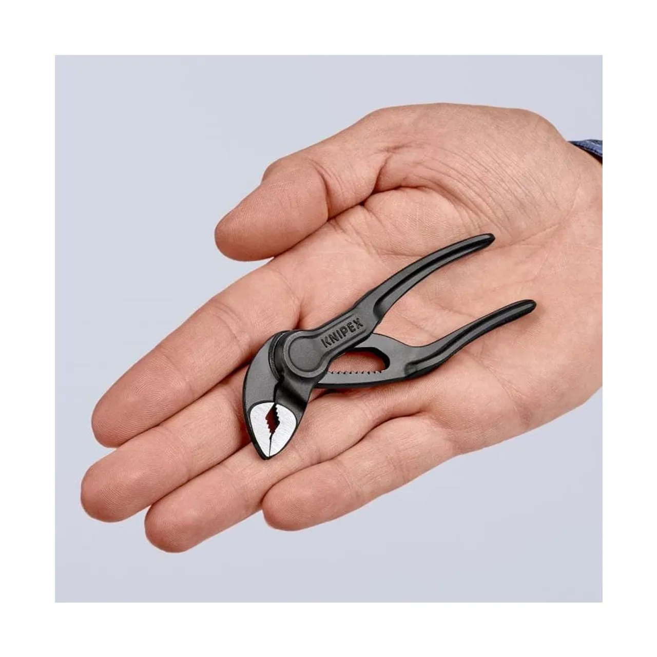 Knipex 87 00 100 Cobra XS Pipe Wrench and Water Pump Pliers 100mm