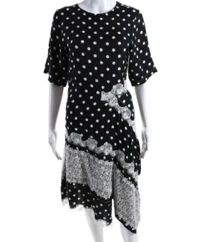 Koché Women's Polka Dot Panel Dress