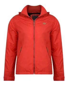 Lee Cooper Men's Red Rookley Hooded Jacket