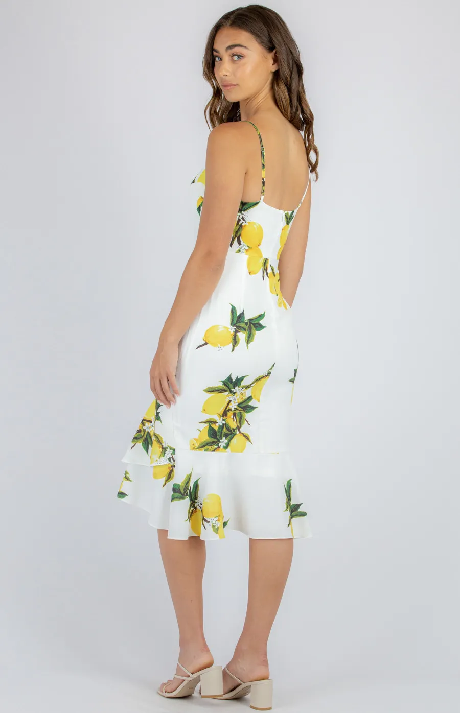 Lemon Dress with Bust Detail (SDR935A)