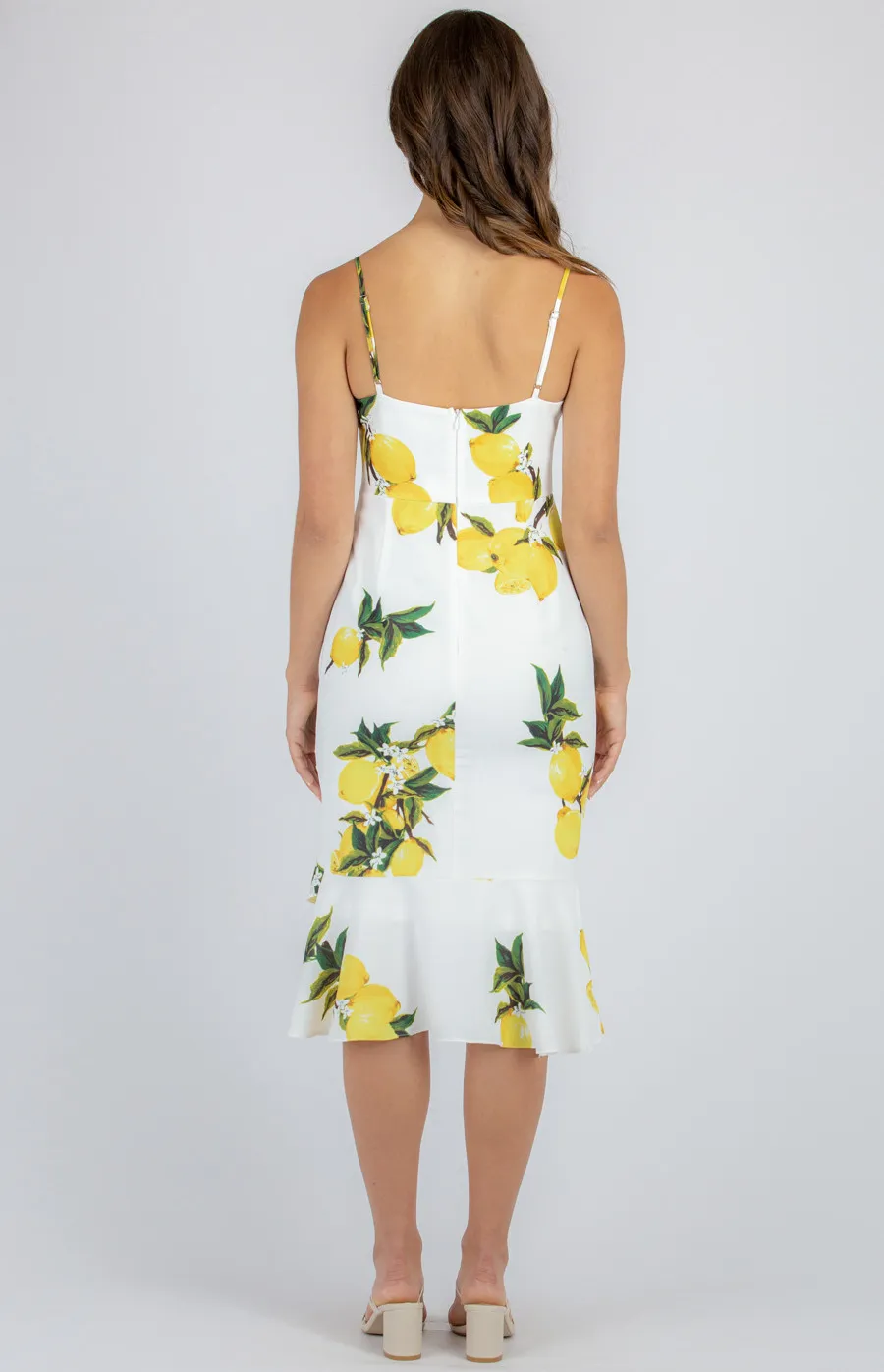 Lemon Dress with Bust Detail (SDR935A)