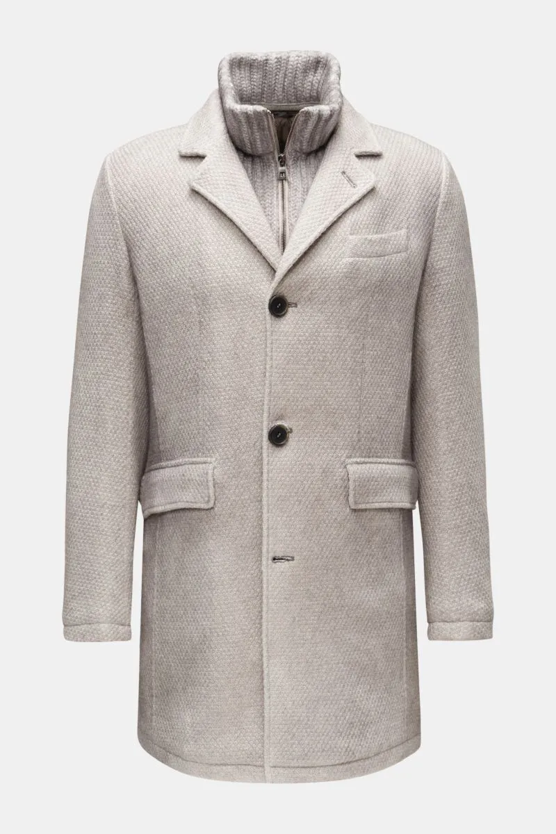 Light Gray GMS-75 Short Coat