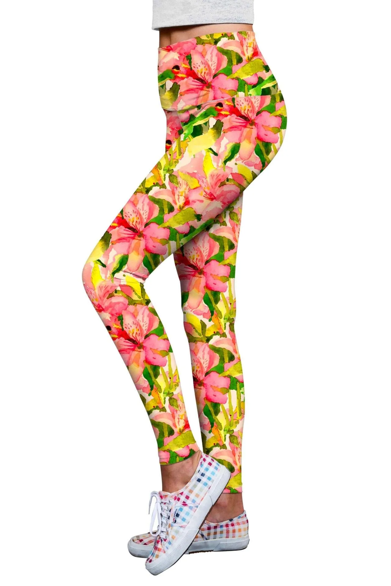 Lucy Floral Print Legging for Women - Havana Flash Performance