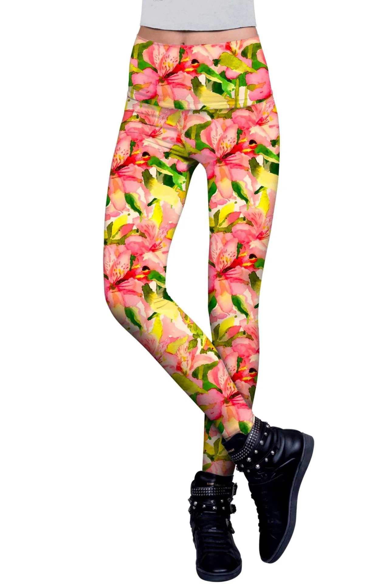 Lucy Floral Print Legging for Women - Havana Flash Performance