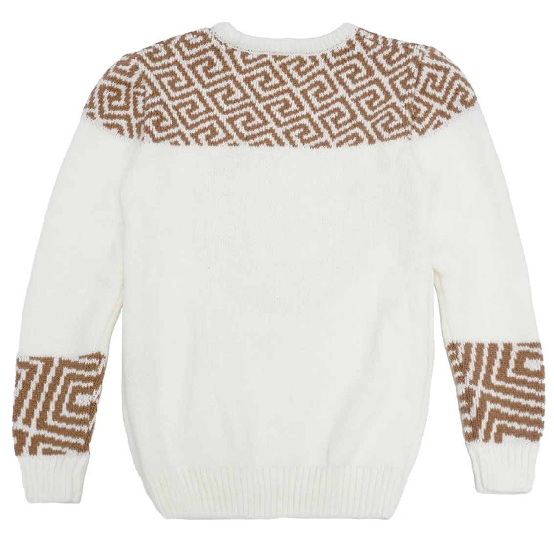 Leo Knit Sweater in Natural Color