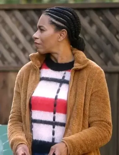 Maggie Pierce Fur Coat on Grey's Anatomy