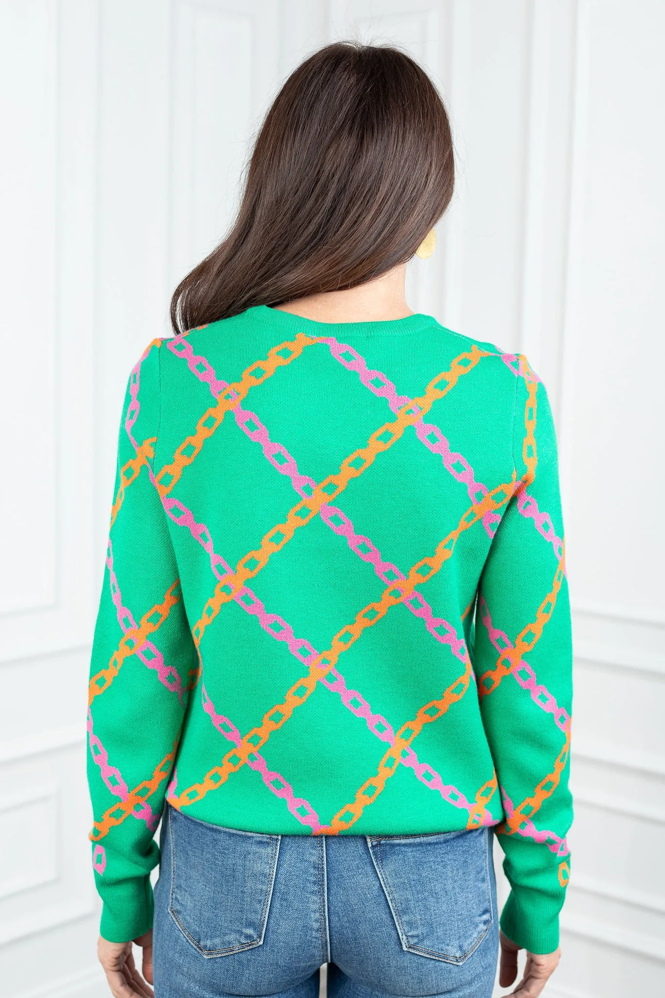 Mamie Sweater in Green