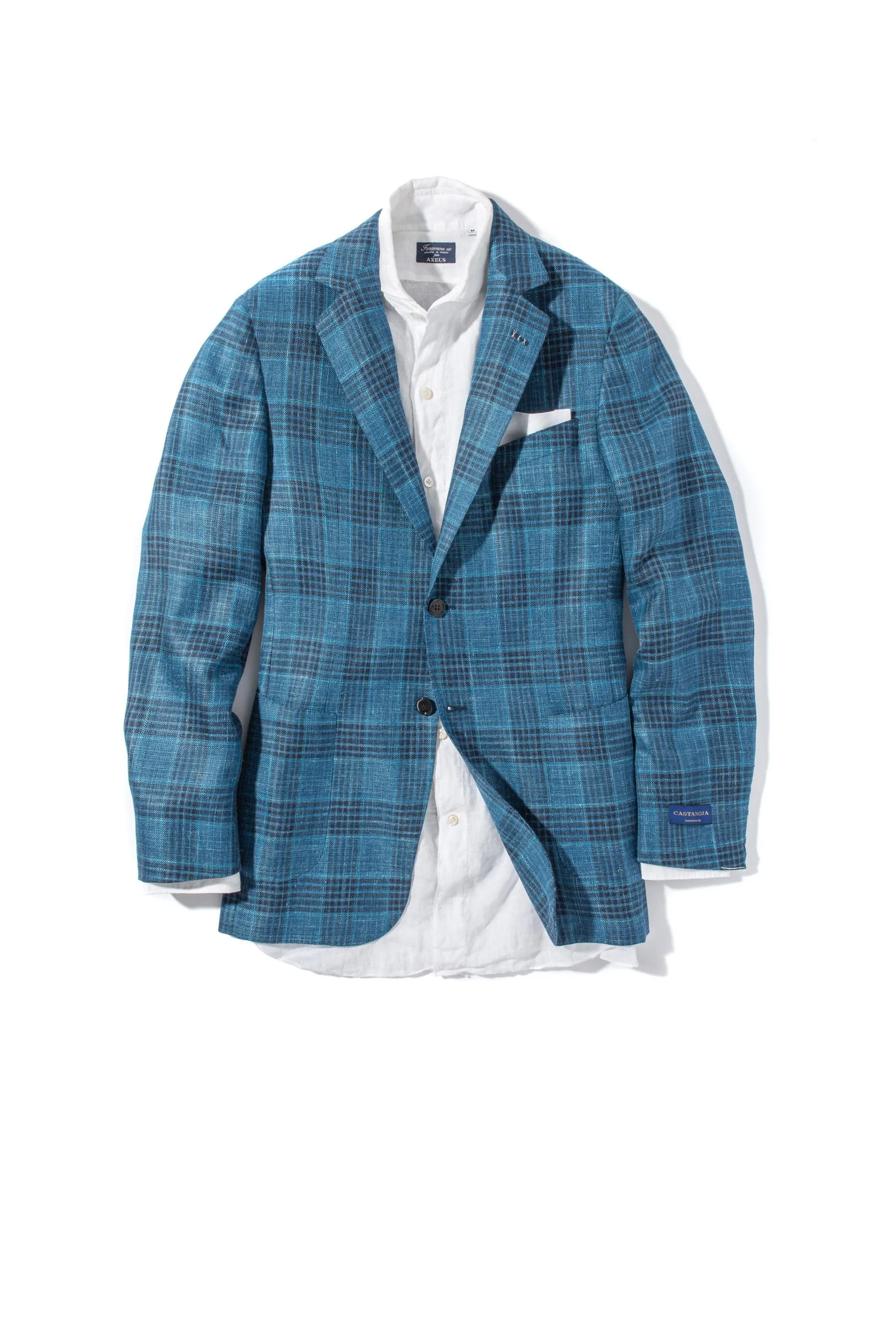 Marmose Wool Silk Linen Sports Coat - Luxurious Fabric Blend