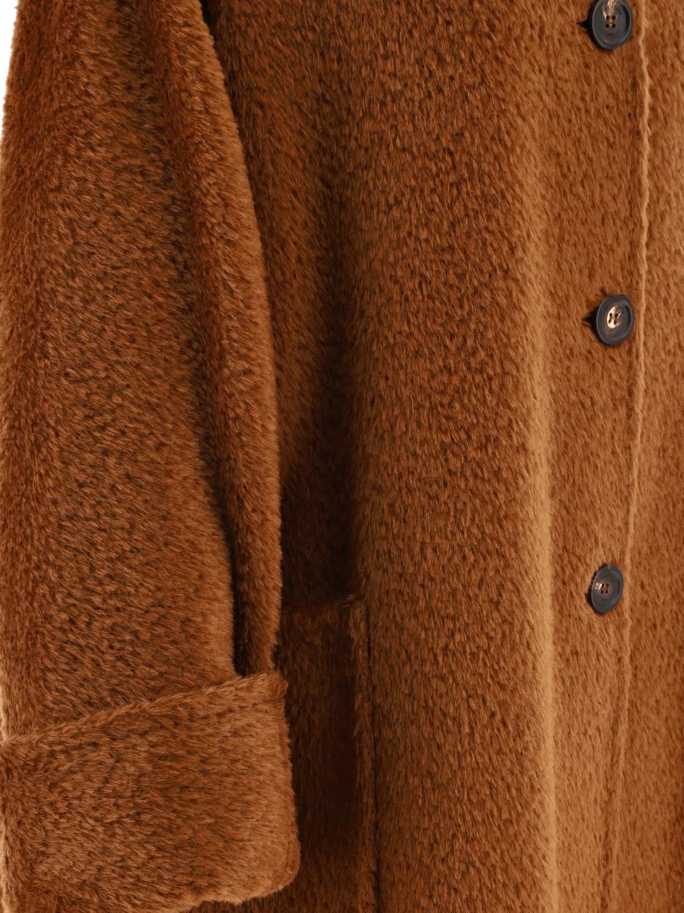 MAX MARA Stylish Women's Outer Coat in Brown for 24FW Season INFO