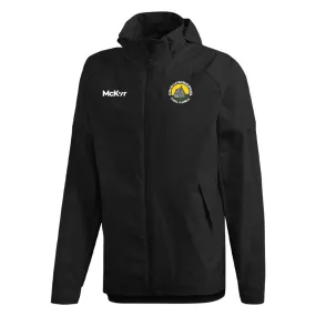 Mc Keever black adult Core 22 Rain Jacket for GAA Carna Cashel