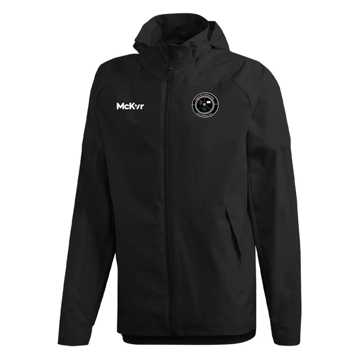 Mc Keever Naomh Labhaoise CLG Core 22 Youth Black Rain Jacket