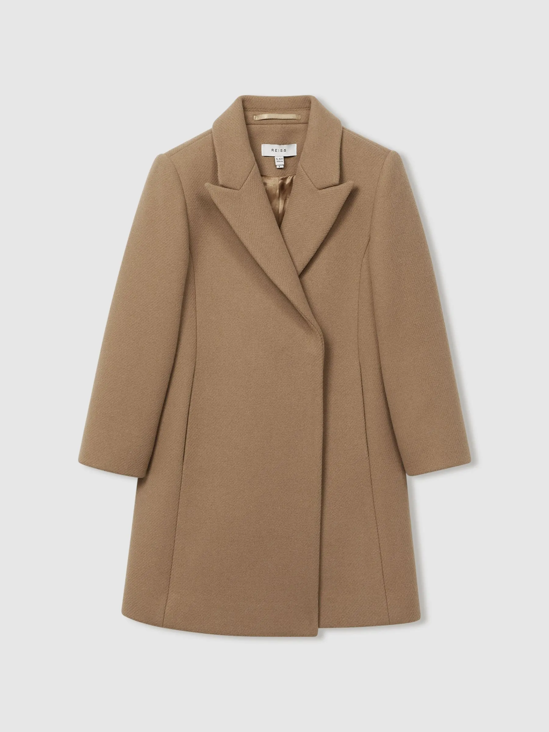 Mid Length Wool Coat Harlow Blend