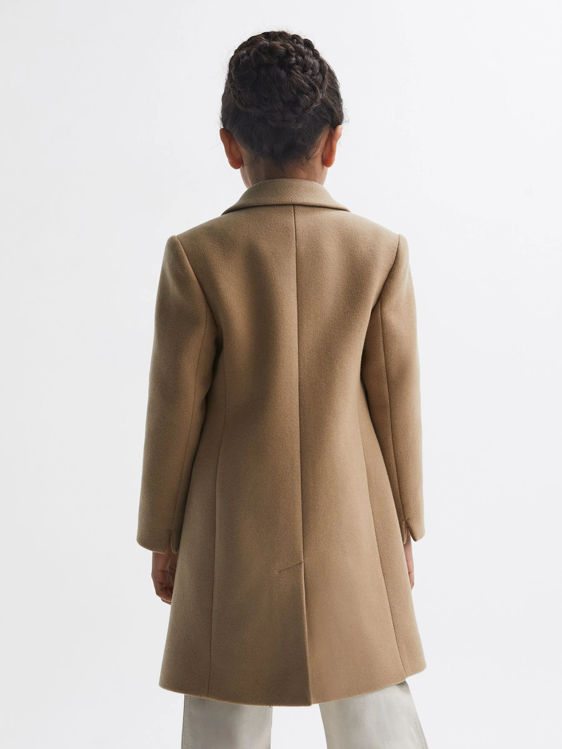 Mid Length Wool Coat Harlow Blend