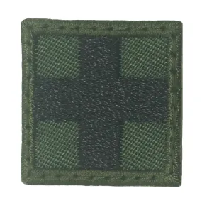 Mini Medic Cross Patch - OD Green - 1 Inch