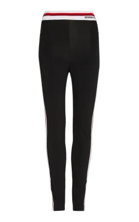 Miu Miu Leggings in Jersey Fabric