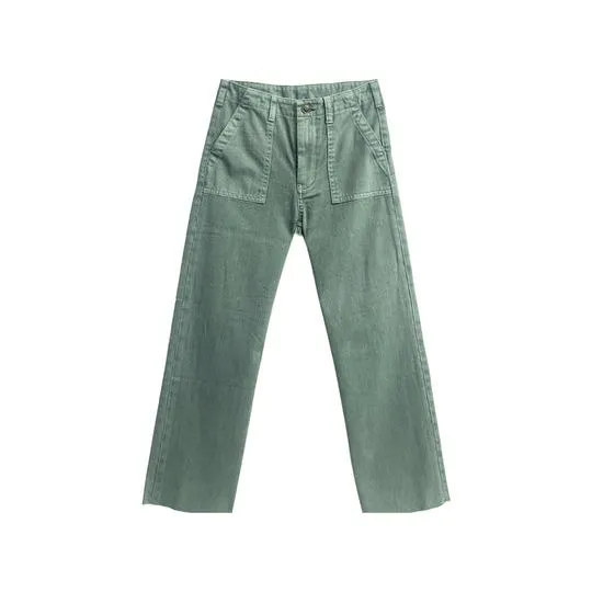 Moss Green Cargo Pants