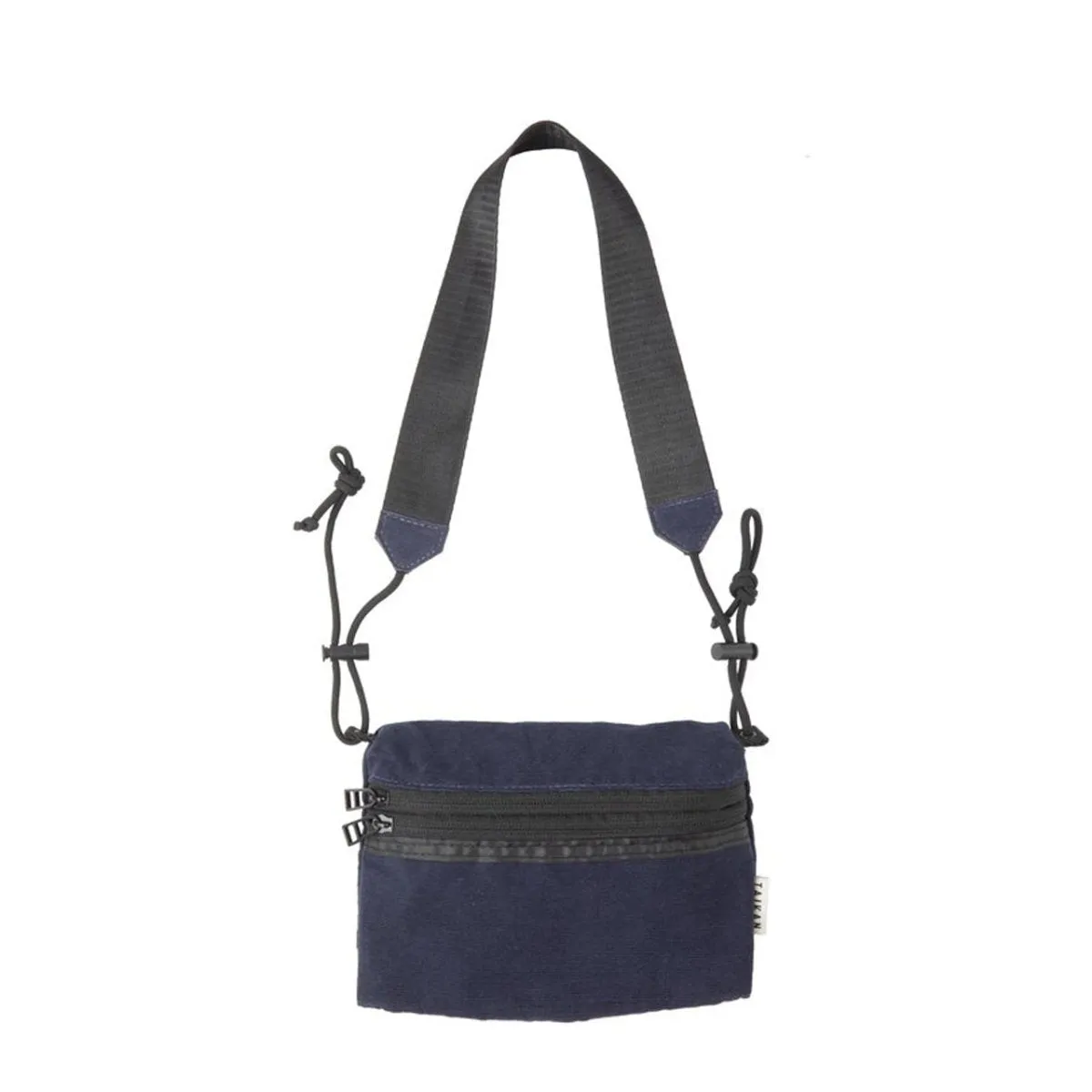 Navy and Black Taikan Sacoche Small Bag