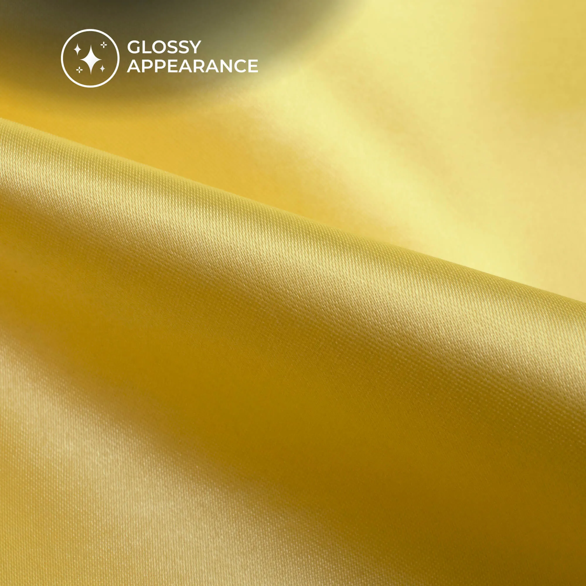 Neon Yellow Satin Fabric