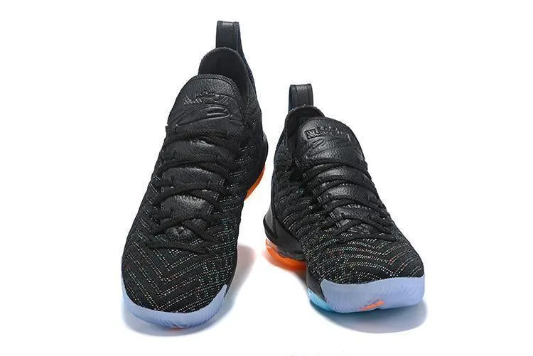 Lebron XV 16 EP Men Shoes Sale in Black and Blue by Nike