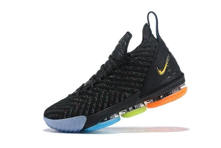 Lebron XV 16 EP Men Shoes Sale in Black and Blue by Nike