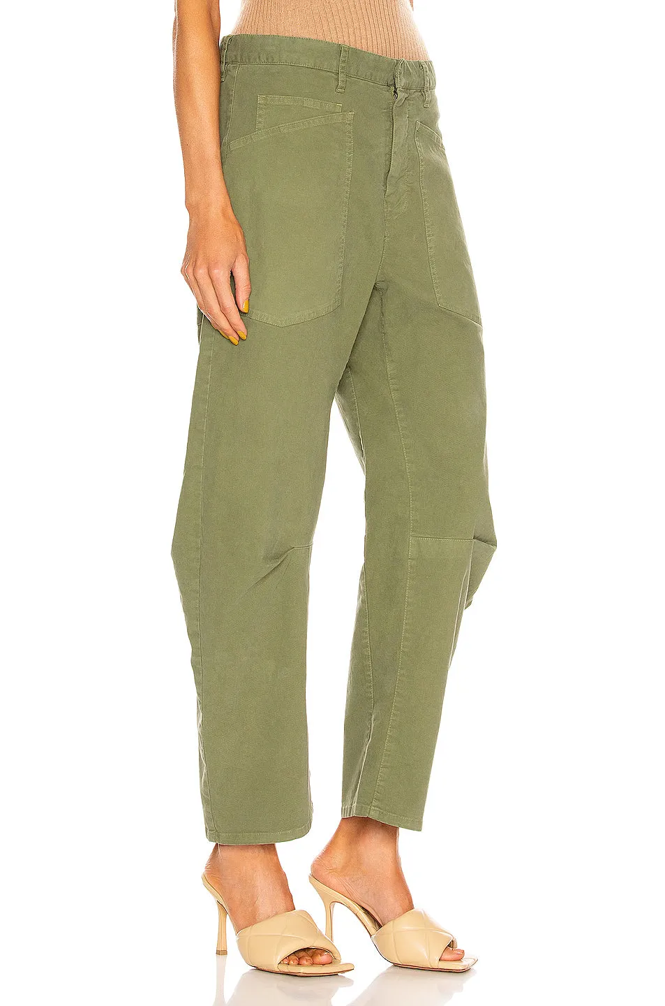 NILI LOTAN Shon Pant - Wide-Leg High-Rise Pants