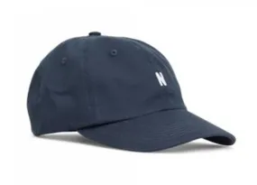 Norse Projects navy twill sports cap