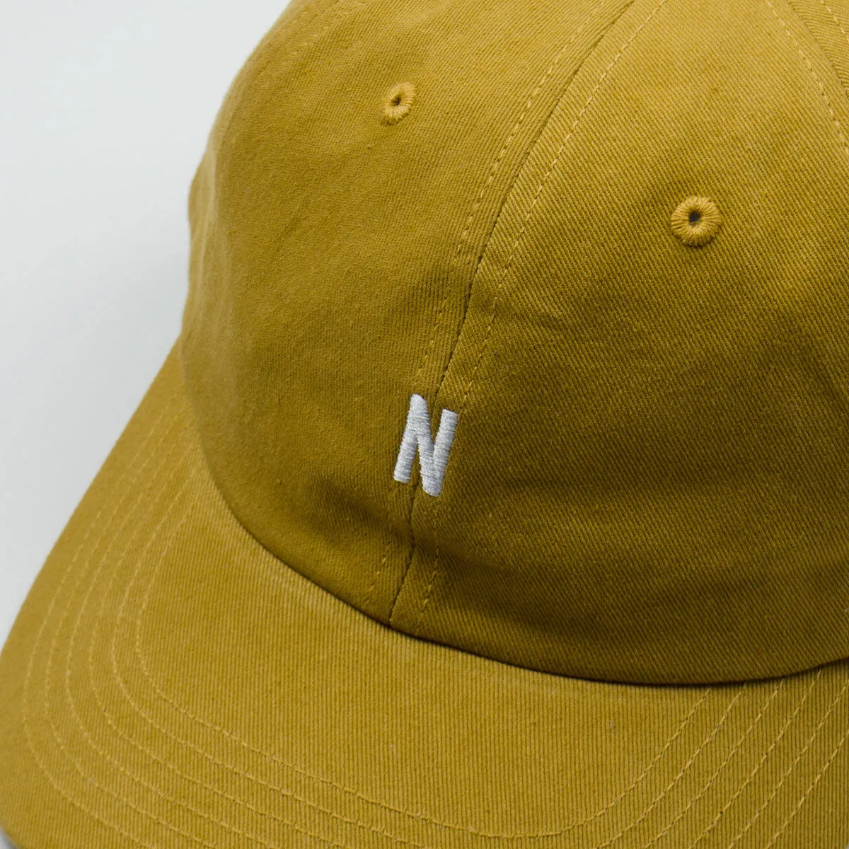 Norse Projects Oxide Yellow Twill Sports Cap