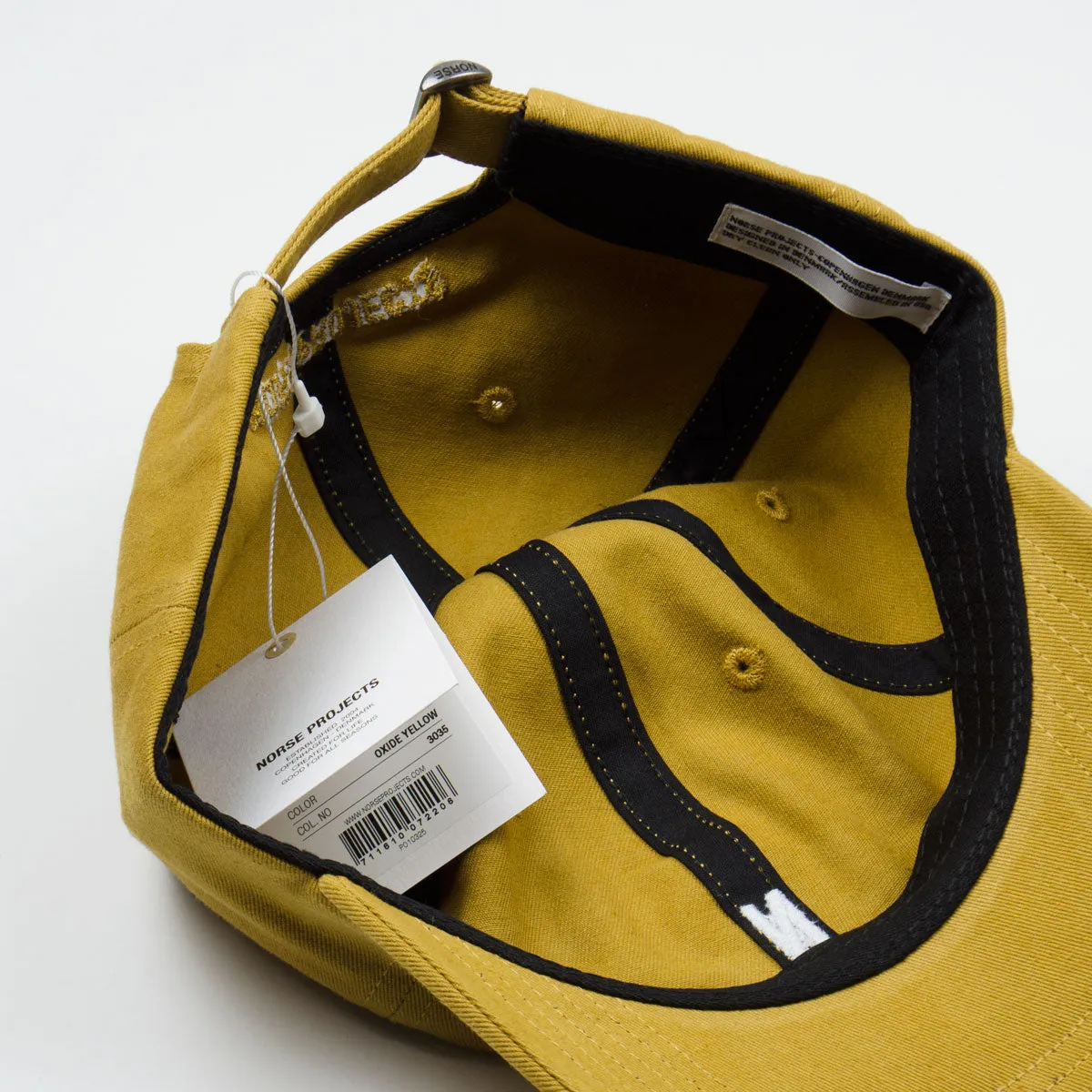 Norse Projects Oxide Yellow Twill Sports Cap