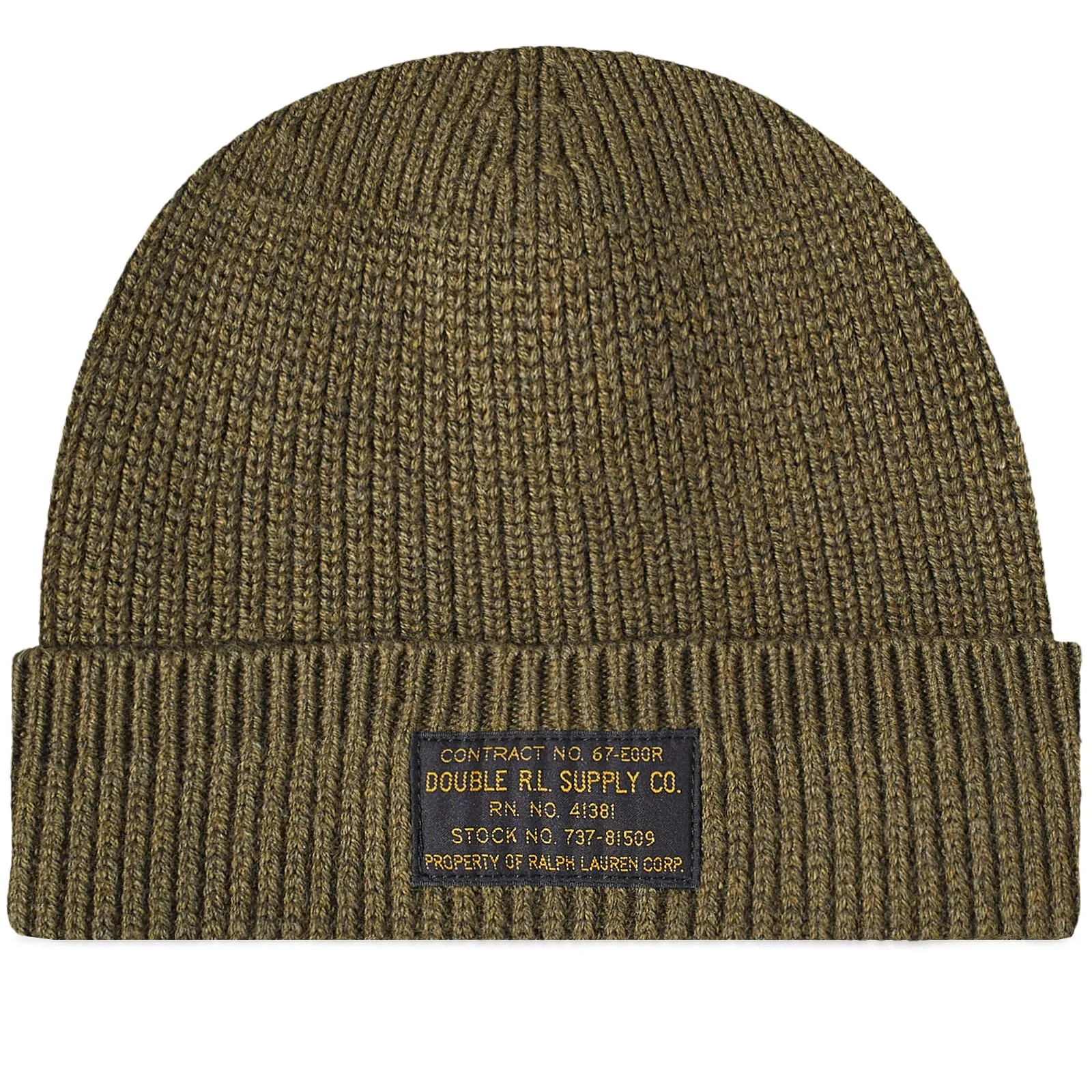 Olive Drab Watch Cap Hat by RRL.