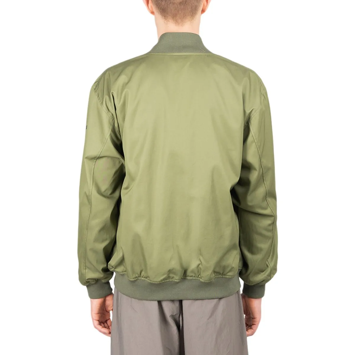 Olive Neighborhood Rib Jacket with C-Jacket Style